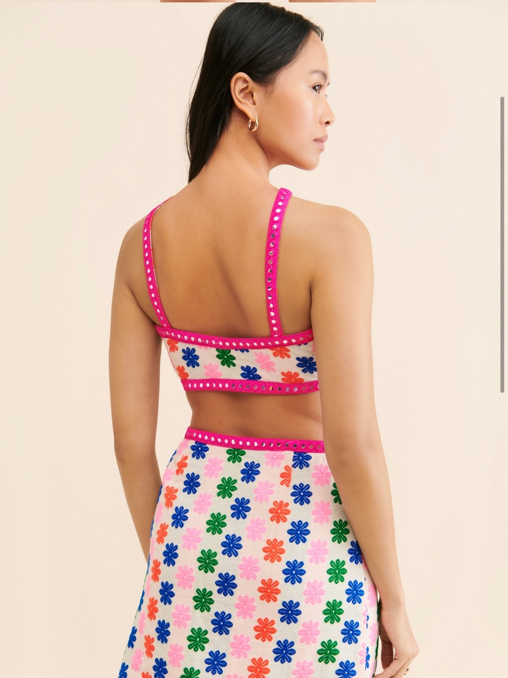 SAYLOR Marta Cutout Halter Mini Dress - Picture 2 of 4
